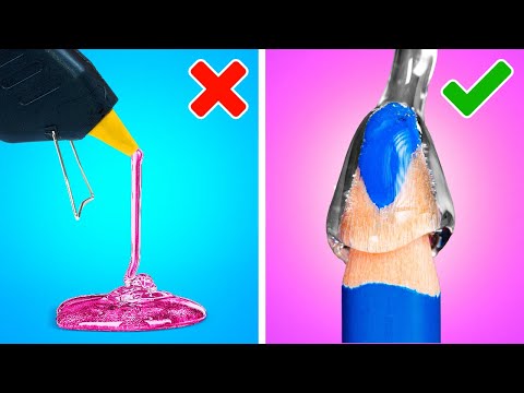 3D Pen VS Glue Gun crafts. How to create Unbelievable things