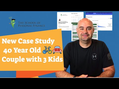 Case Study Married couple, 40 years old with 3 kids using RightCapital Financial Planning Software