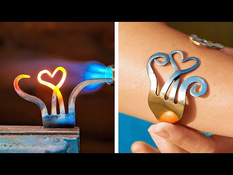 Just turn old Trash into sophisticated Jewelry. DIY rings, Bracelets, Earrings