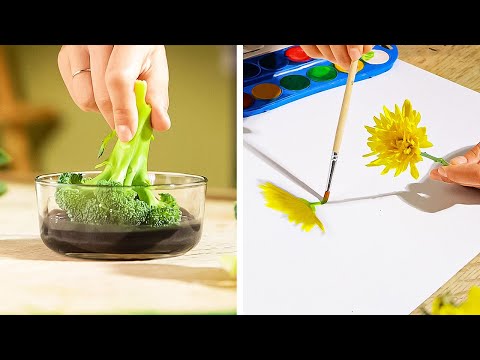 Art tricks. Surprising Painting ideas for extreme results