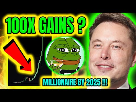 PEPE COIN PRICE PREDICTION 🔥 Turn $100 into $20,000 With PEPE ?! 🤑 100X POTENTIAL PEPE PRICE ?