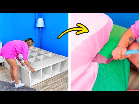 Awesome Room Makeover Hacks And Low-Budget Decor Crafts