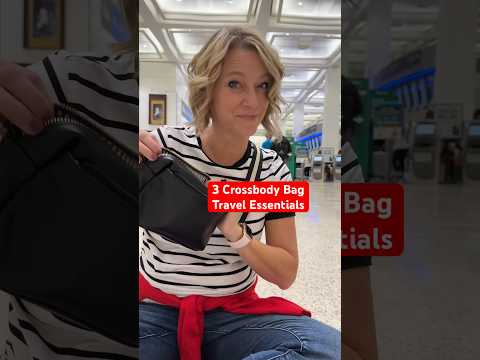 Travel Essentials for Crossbody Bags #travelessentials #crossbodybags