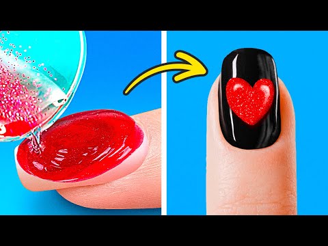 GREAT NAIL DESIGN IDEAS AND NAIL HACKS