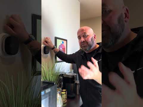 Use Your Ecobee Thermostat As A Full Blown Home Security System #shorts  #silverhammersurveillance