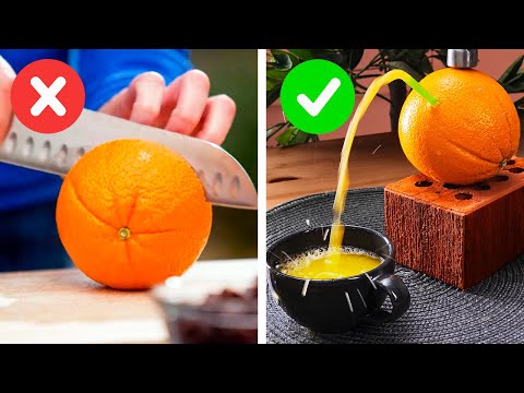 Easy Ways To Slice And Peel Fruits🍉 And Vegetables🥦