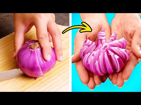 How To Peel And Cut Fruits🍉 And Vegetables🥦 Like a Pro