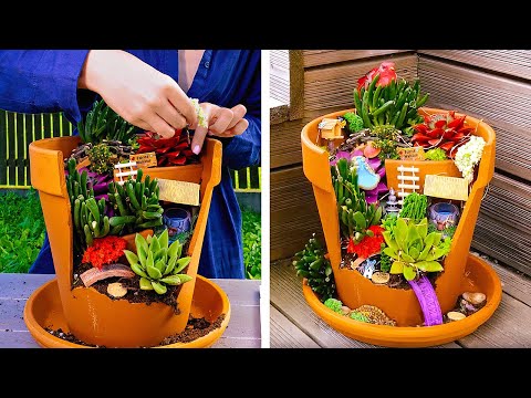 Mini Garden VS Giant Garden. Friendly tips for your plants