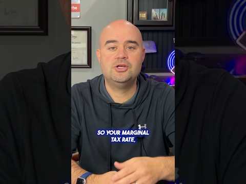 Marginal vs Effective Tax Rate #financialeducation #personalfinance #taxes #tax #financialfreedom l