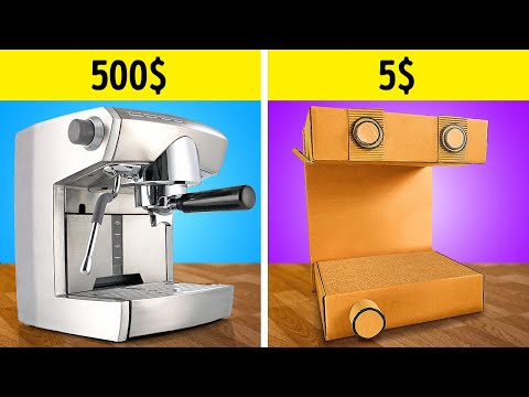 Creative Cardboard crafts. Recycling hacks for all family