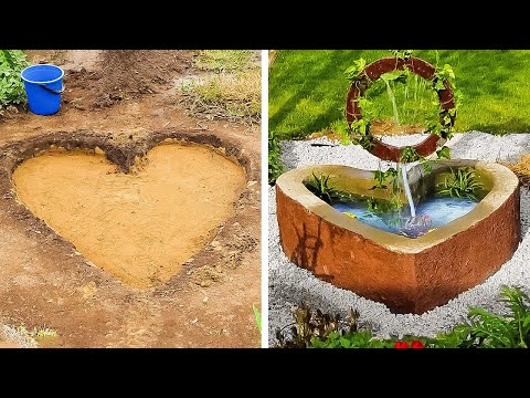 Stunning Backyard crafts made with simple materials
