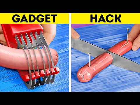 Cut and peel Vegetables and fruits hacks for your Cooking