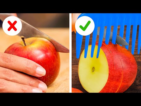 Easy Ways To Cut And Peel Fruits And Vegetables