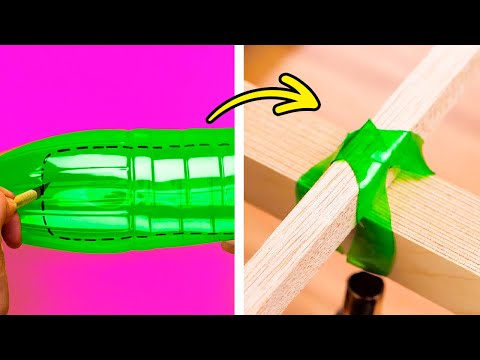 Smart ways to recycle plastic bottles. Recycled Plastic Projects And Hacks