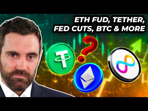 Crypto News: BTC, ETH FUD, Tether, ICP, INJ, Fed Cuts & MORE!!