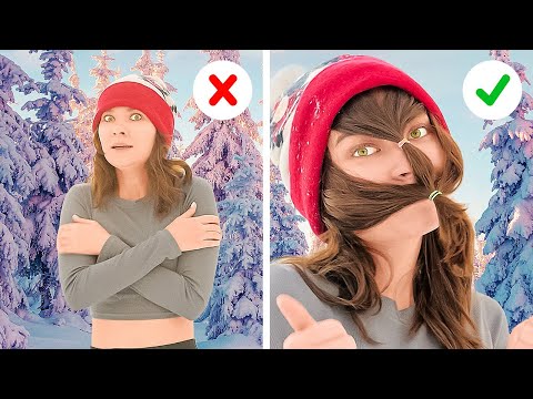 Amazing Winter camping! Surviving hacks for harsh conditions