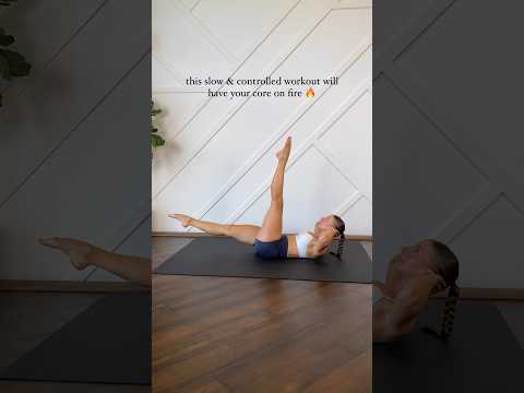 SLOW AND CONTROLLED ABS #fitness