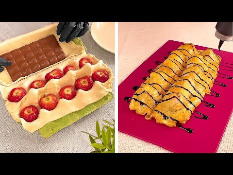 Tasty Pastry recipes and Dough hacks to make your tea party the best!