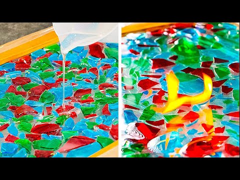 Cool Epoxy projects for Home. DIY furniture