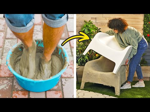 Cheap Cement Crafts To Make Your Home More Stylish