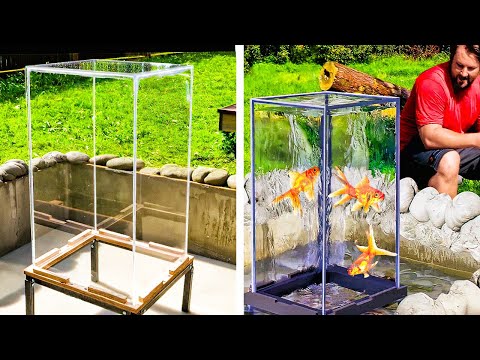 DIY Stunning ponds at the Lake and at the Backyard
