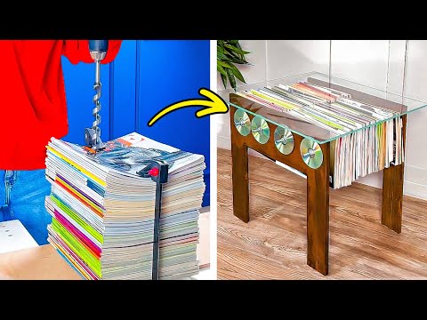Unique Furniture and Home Decor ideas you can made with old stuff