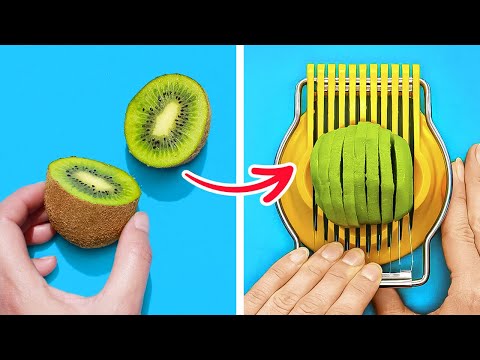 Easy Hacks To Cut And Peel Vegetables And Fruits