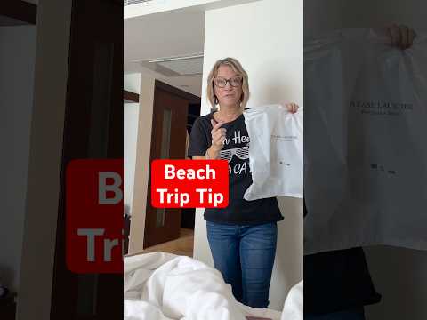 Beach Trip Tip for Wet Bathing Suits #traveltip #vacationtip #beachtrip