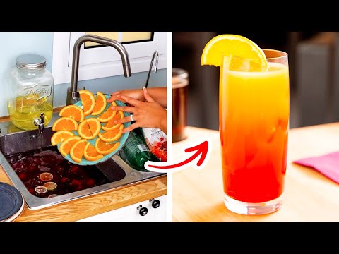 Refreshing Drink Ideas for Every Occasion. Kitchen Hacks