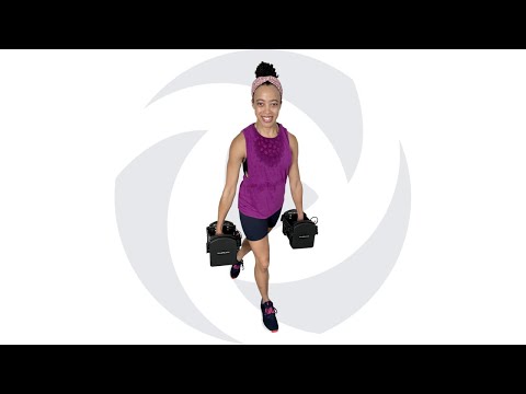 2 Week Challenge Day 8: Lower Body Strength Workout, Strength Training with HIIT Bursts
