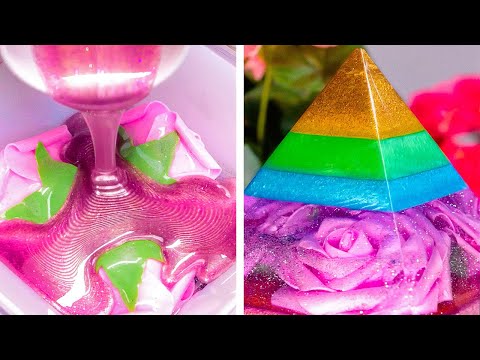 Epoxy Resin VS Glue Decorations. Wow 3D pen ideas for everyone