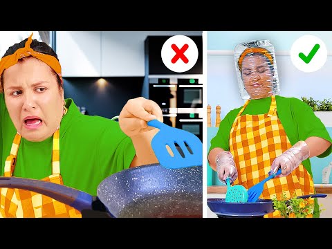 Alone-living hacks and funny situations
