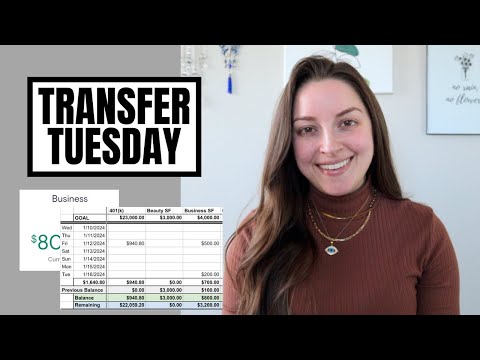 Transfer Tuesday | First 401(k) contribution of 2024!