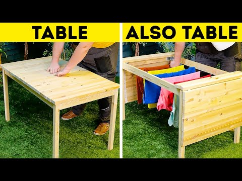 Perfect Furniture projects with simple materials