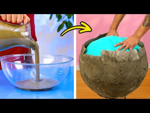 Amazing Cement Craft Ideas for Your Home