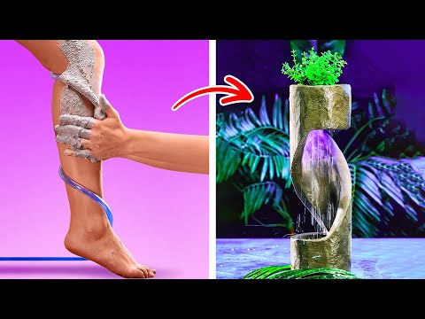 Cement VS Gypsum. Surprising Sculptures and crafts you can create in one day