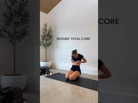 INTENSE TOTAL CORE WORKOUT #shorts