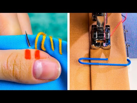 Genius Sewing Hacks To Repair Clothes For Beginners
