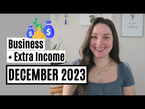 December 2023 Income Report | YouTube, Etsy, Credit Cards, FB Marketplace + Business Expenses