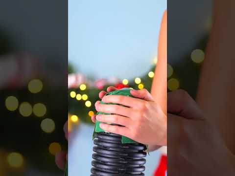 Get creative and build an extraordinary Christmas tree out of pipes! 🎄 #shorts