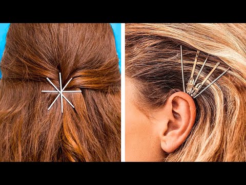 Easy Hairstyles for Yourself. Smart Hair Hacks
