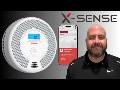 The Ultimate Protection Against Smoke & Carbon Monoxide: X Sense SC07 WX SMART Alarm