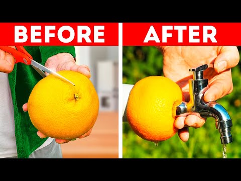 Cool Tips & Tricks To Cut And Peel Vegetables And Fruits