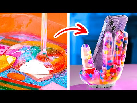 Cool Crafts You Can Make From Polymer Clay And Epoxy Resin