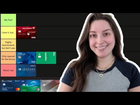 Tier Ranking My Credit Cards