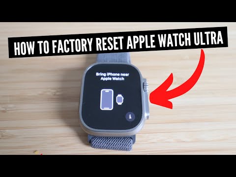 How To Factory Reset Apple Watch Ultra