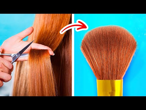 DIY Makeup Brushes And Beauty Hacks