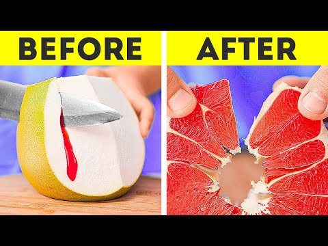 Easy Cutting And Peeling Hacks You Can't Miss!