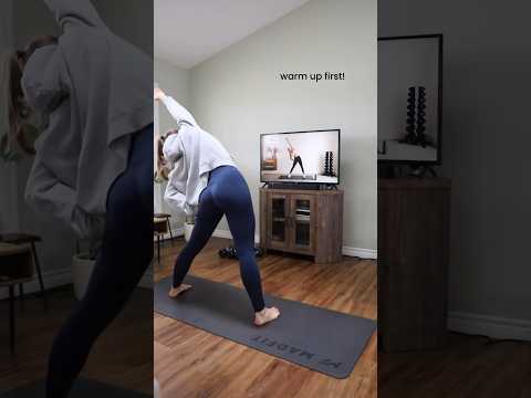 pov: you’re a home workout girlie #fitness