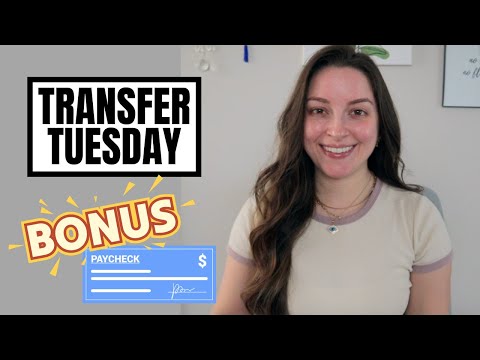 Transfer Tuesday | Work Bonus!